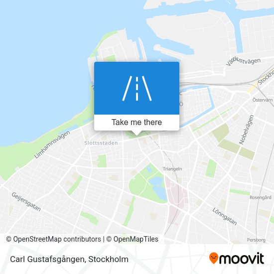 Carl Gustafsgången map