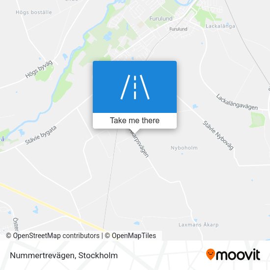 Nummertrevägen map