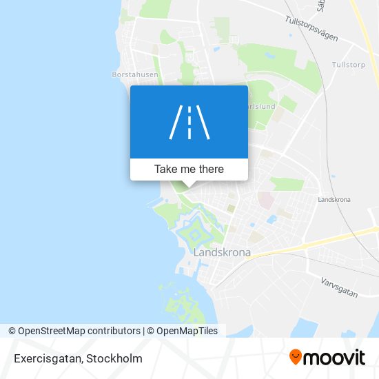 Exercisgatan map