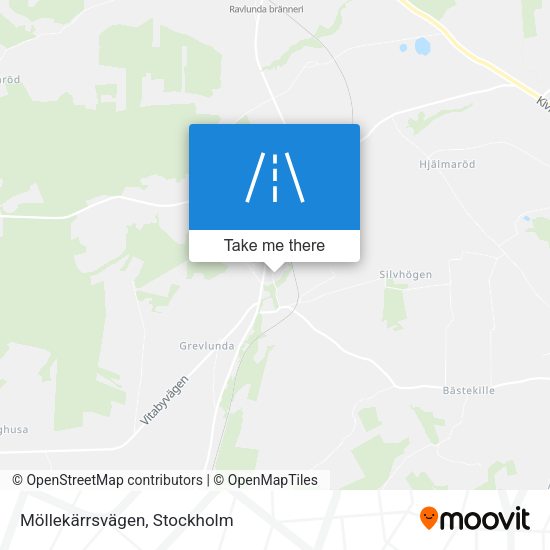 Möllekärrsvägen map