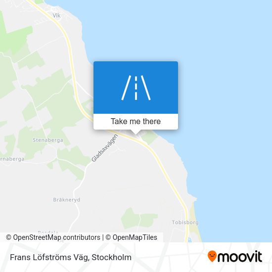Frans Löfströms Väg map