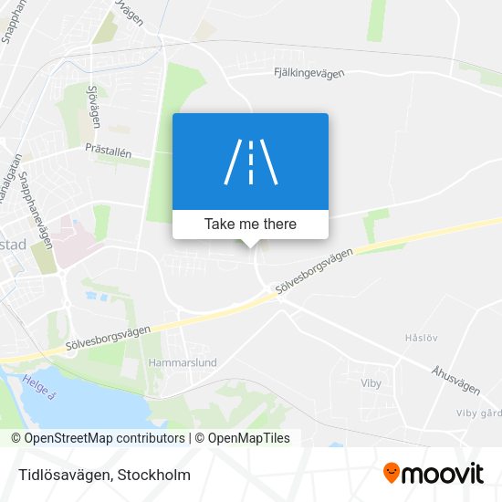 Tidlösavägen map