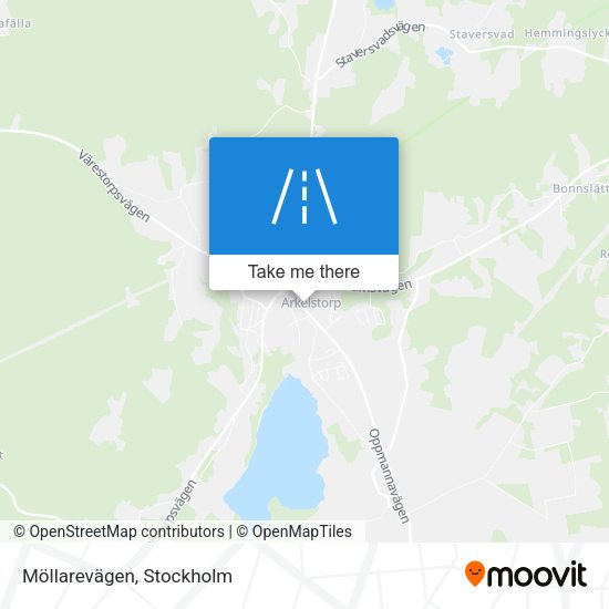 Möllarevägen map