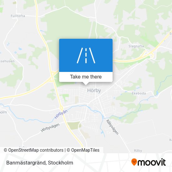 Banmästargränd map