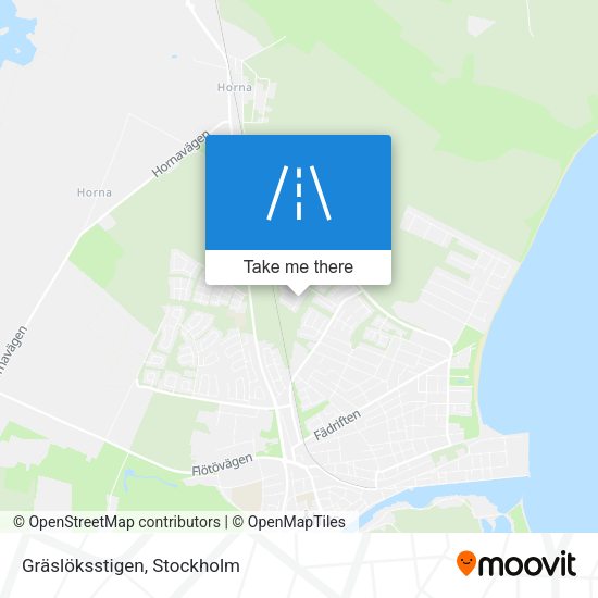 Gräslöksstigen map