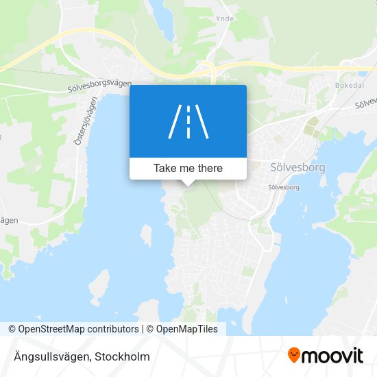 Ängsullsvägen map