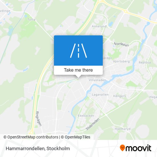 Hammarrondellen map