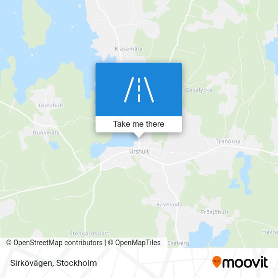 Sirkövägen map