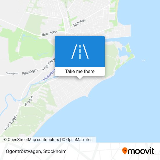 Ögontröstvägen map