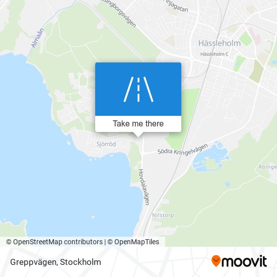 Greppvägen map