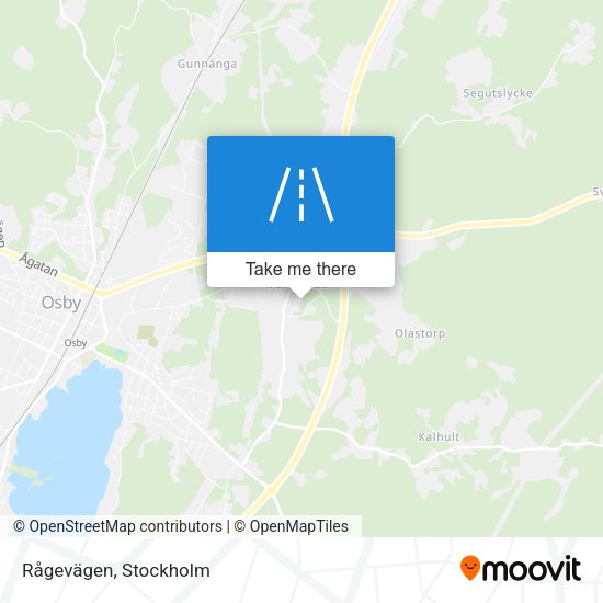Rågevägen map