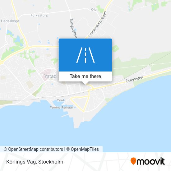 Körlings Väg map