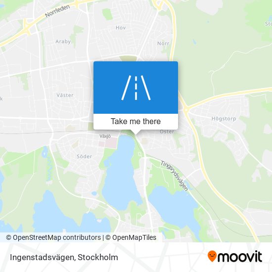 Ingenstadsvägen map