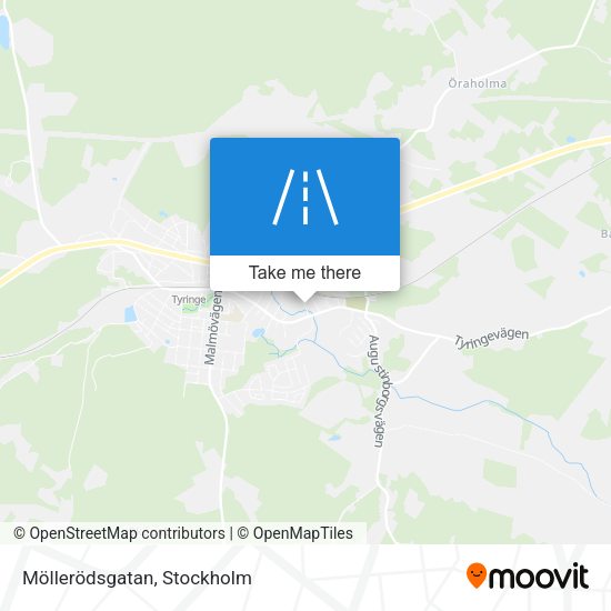Möllerödsgatan map