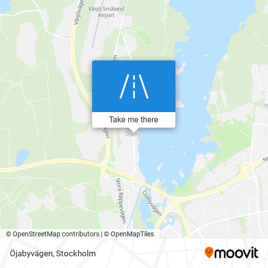 Öjabyvägen map