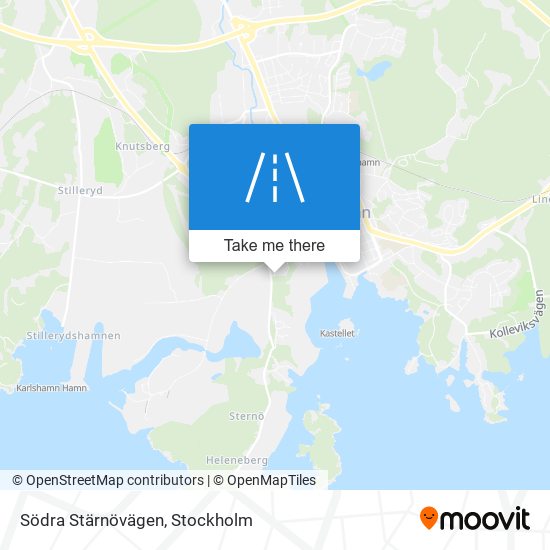 Södra Stärnövägen map