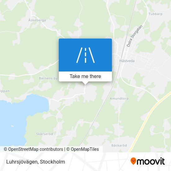 Luhrsjövägen map