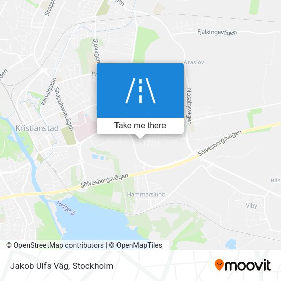 Jakob Ulfs Väg map
