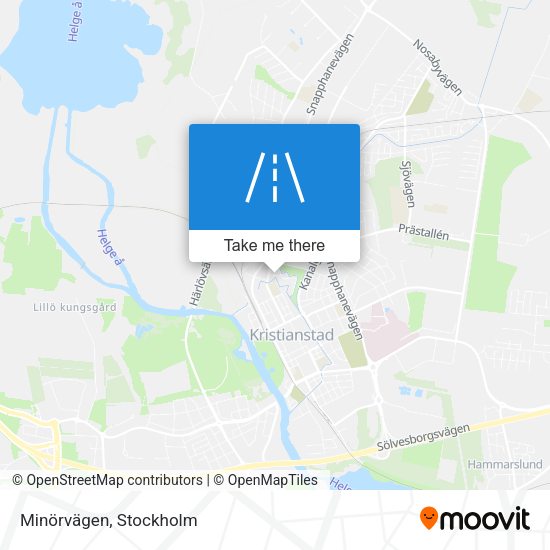 Minörvägen map