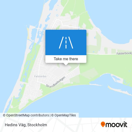 Hedins Väg map