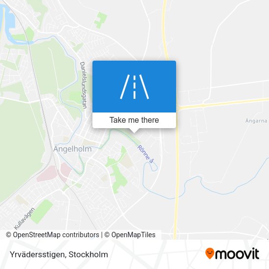 Yrvädersstigen map