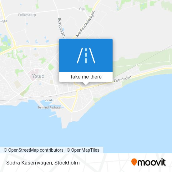 Södra Kasernvägen map