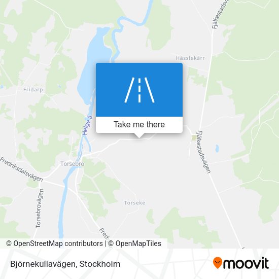 Björnekullavägen map