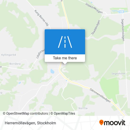 Herremöllavägen map