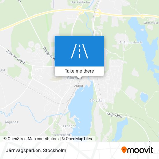 Järnvägsparken map