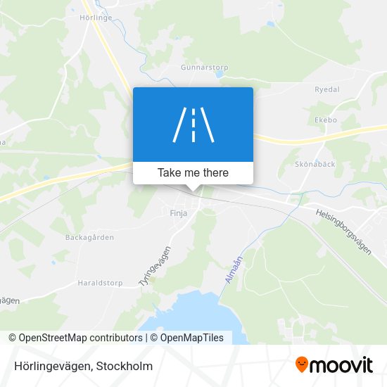 Hörlingevägen map