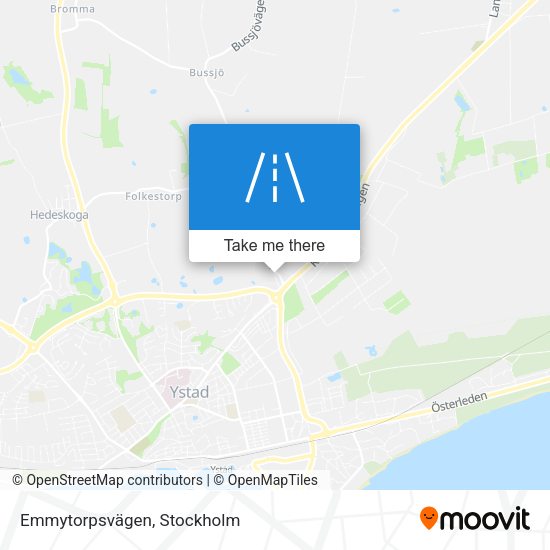 Emmytorpsvägen map