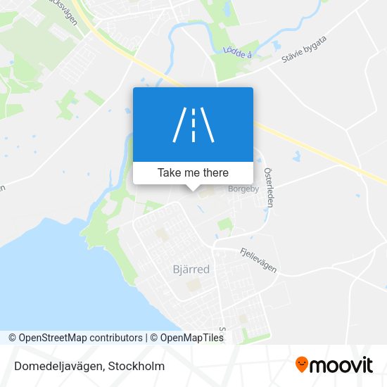 Domedeljavägen map