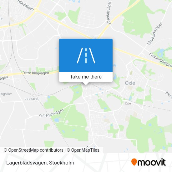 Lagerbladsvägen map