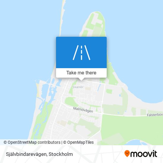 Självbindarevägen map