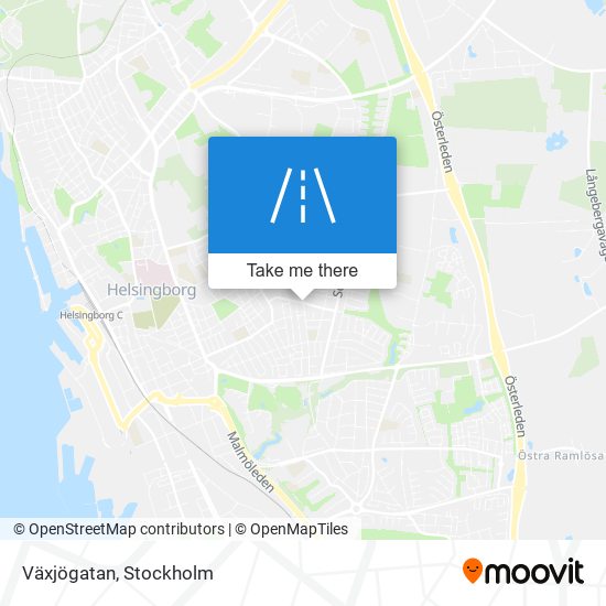 Växjögatan map