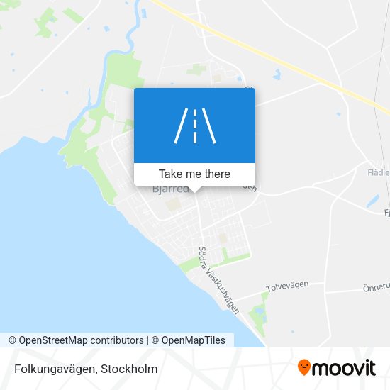 Folkungavägen map