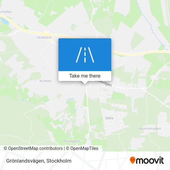 Grönlandsvägen map