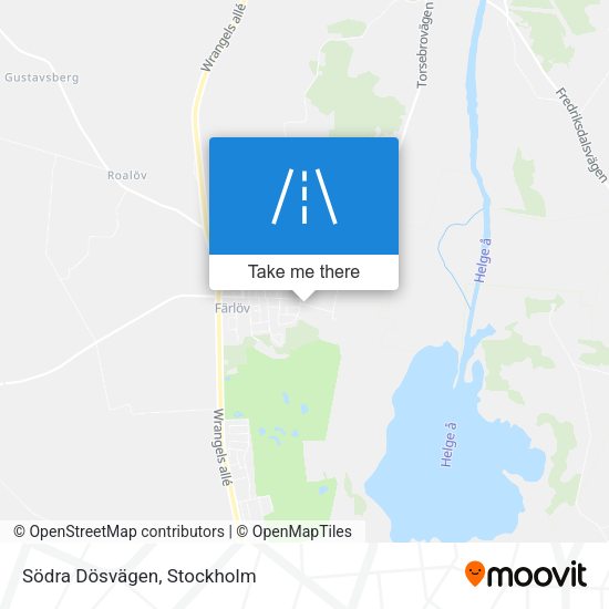 Södra Dösvägen map