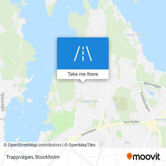 Trappvägen map