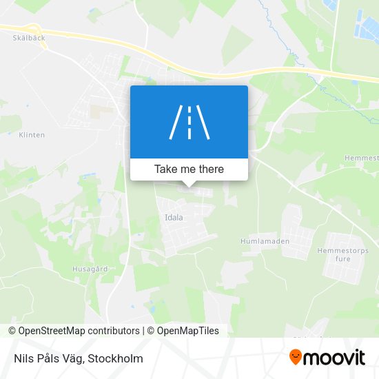 Nils Påls Väg map