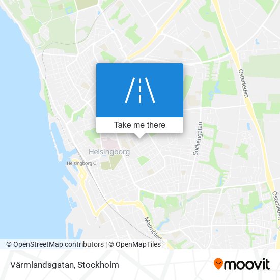 Värmlandsgatan map