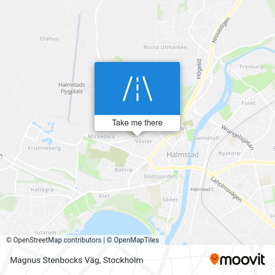 Magnus Stenbocks Väg map