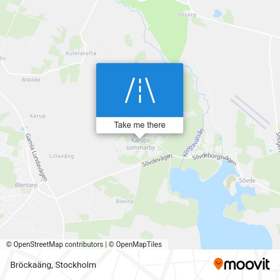 Bröckaäng map