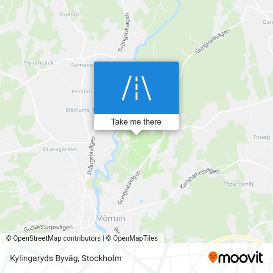 Kylingaryds Byväg map