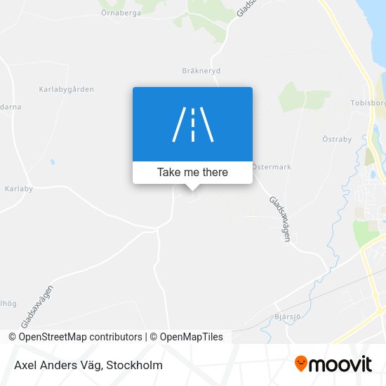 Axel Anders Väg map