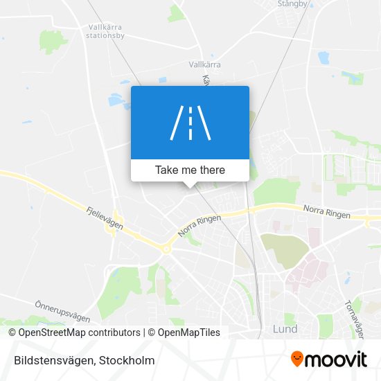 Bildstensvägen map