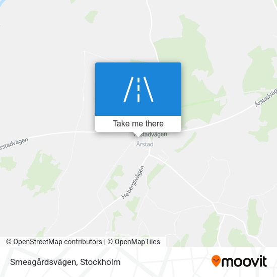 Smeagårdsvägen map
