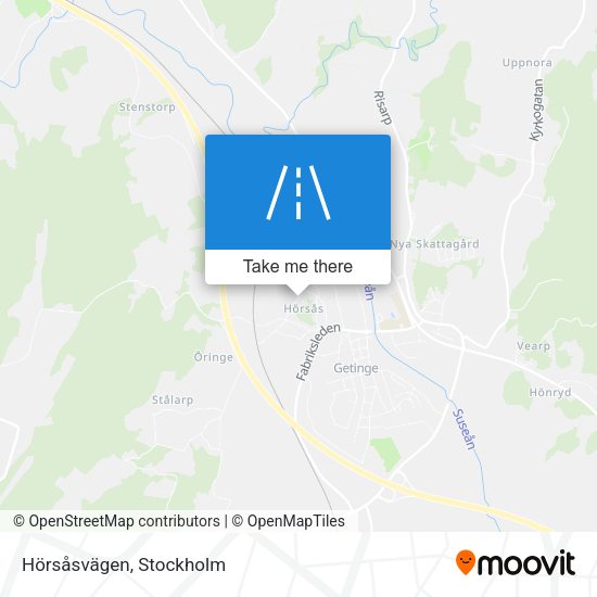 Hörsåsvägen map