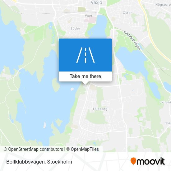 Bollklubbsvägen map