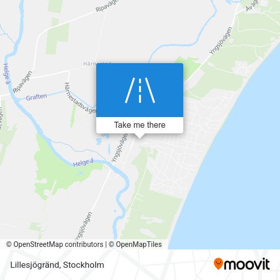 Lillesjögränd map